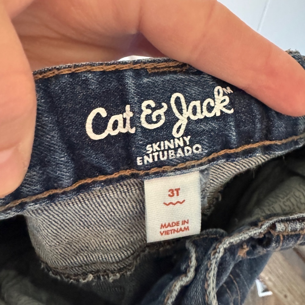 Cat & Jack Skinny Jeans | Size 3T 👖 - Picture 3 of 4